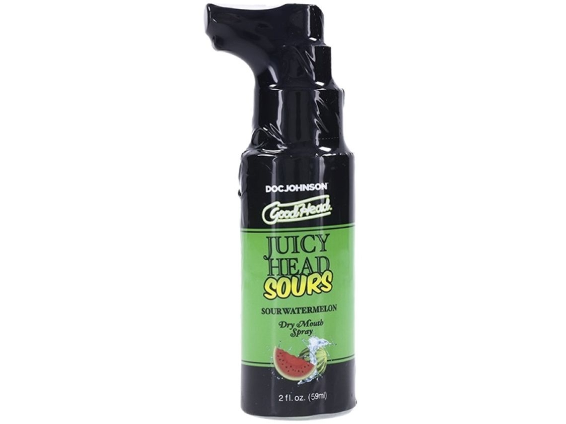 Doc Johnson - GoodHead Juicy Head Dry Mouth Spray - Sandía Ácida - 60 ml