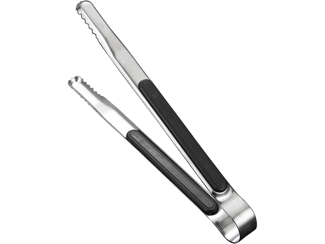 Pinça De Cozinha Em Aço Inoxidável Utensílios Resistente Ao Calor, Antiderrapante E Durável Pinça De Metal Isolada Para