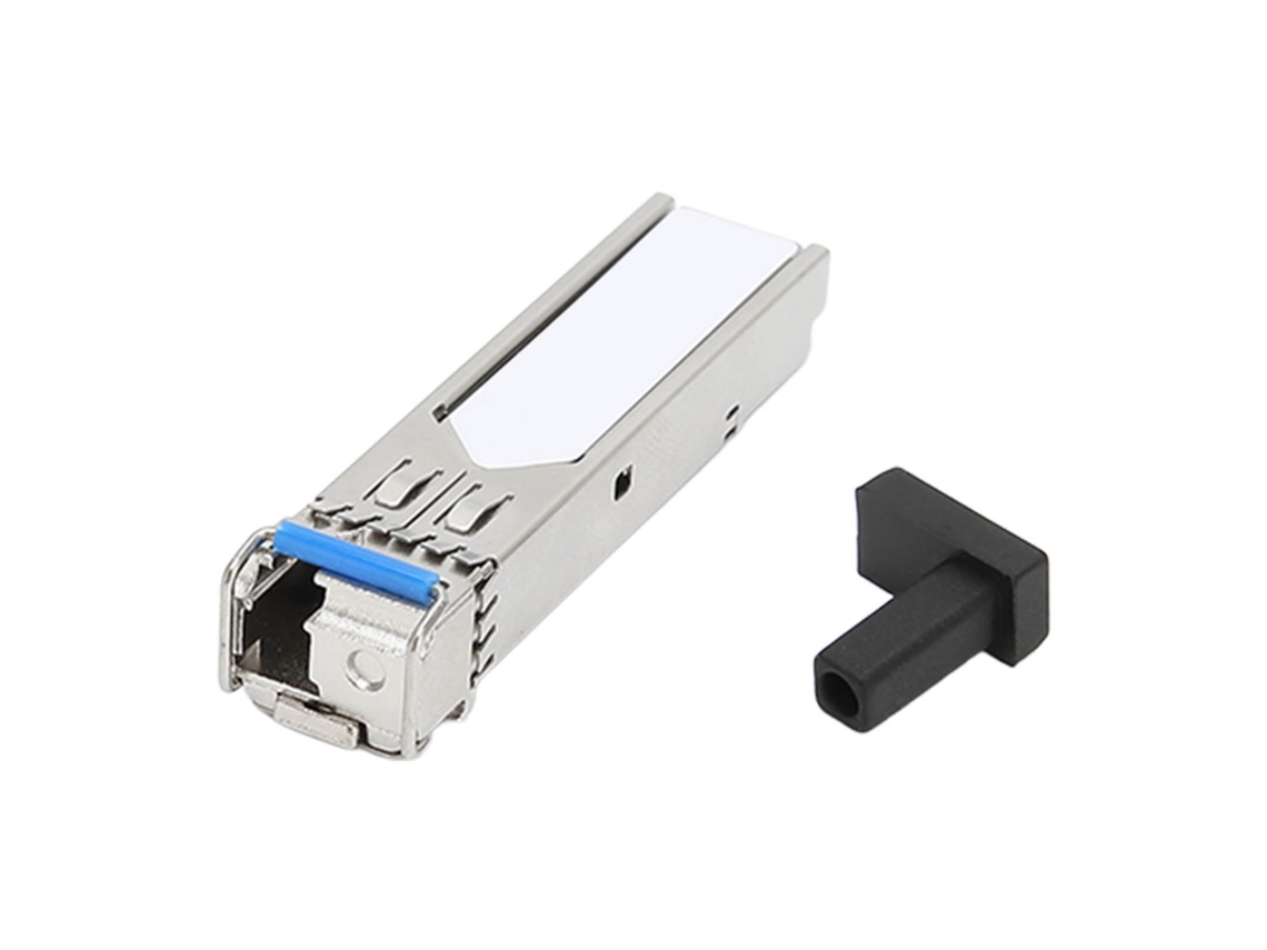 Transceptor Óptico Sfp de 1,25 G Tx1310/rx1550 Nm, Fibra Única, Monomodo, 10 Km Con Función Ddm.