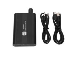 Aetheria amplificador de Fones de Ouvido Hifi Portátil com Controle de Volume e Grave Recarregável 3.5mm
