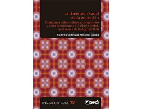 Livro La Dimensión Social De La Educación de Charo Caraballo Román (Espanhol)