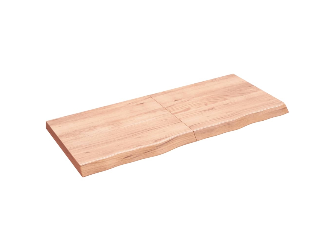 Bathroom Countertop, Bathroom Countertops Vidaxl Marrom Madeira De Carvalho (140 X 60 X 6 Cm)