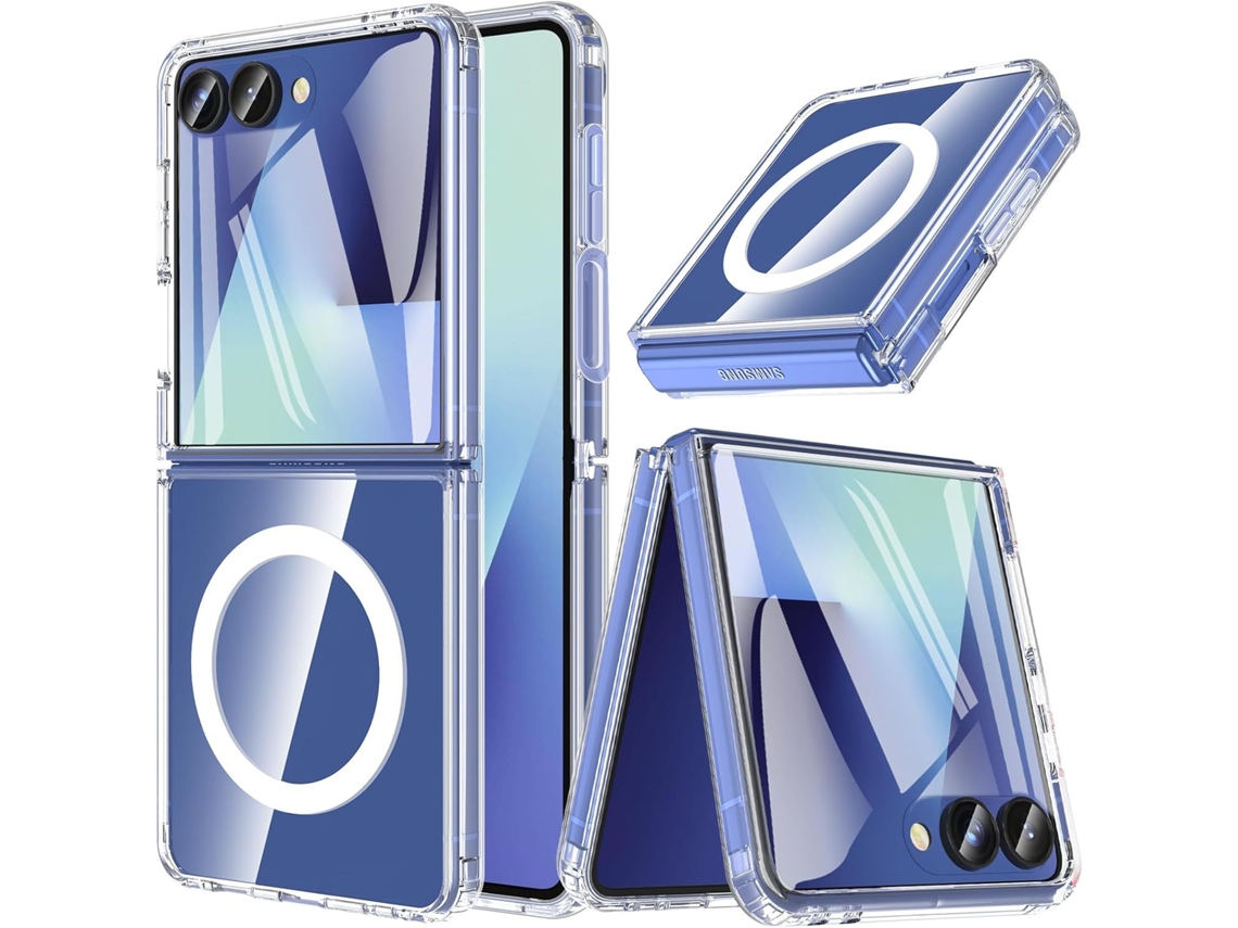 Capa Eifson Para Samsung Galaxy Z Flip7, Rígida De Proteção Total 360° - Compatível