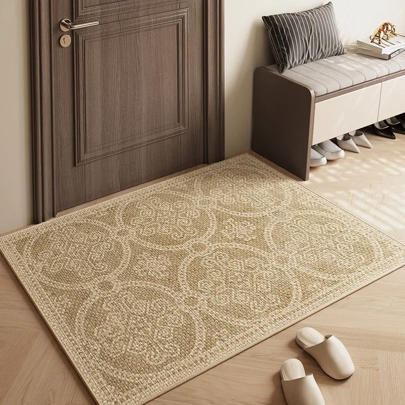 (estilo 7 40x60cm) Tapete De Entrada Antiderrapante, Lavável, Com Padrão Geométrico Moderno, Tapete Decorativo Para O Chão.
