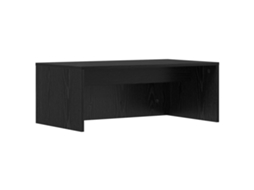 Secretária Montada na Parede Carvalho Preto 80x45x30 cm MAISON EXCLUSIVE