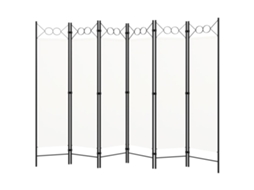Room Divider, Room Dividers Vidaxl Branco Tecido (n/a)
