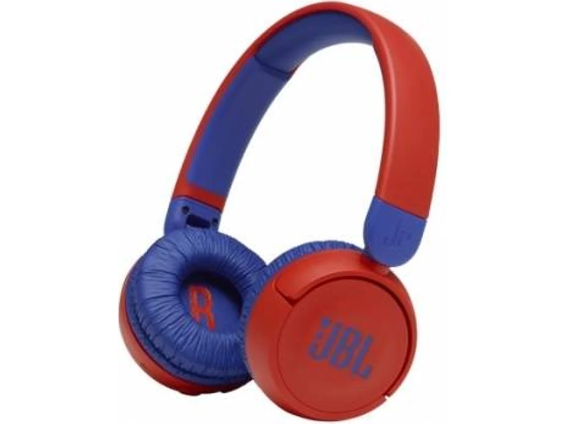 Auscultadores Bluetooth JBL Jr 310 (On Ear - Vermelho)