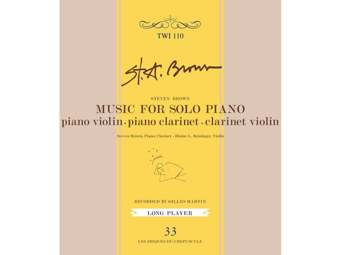 CD Steven Brown - Music For Six Musicians: Hommage À Olivier Messiaen (1CDs)