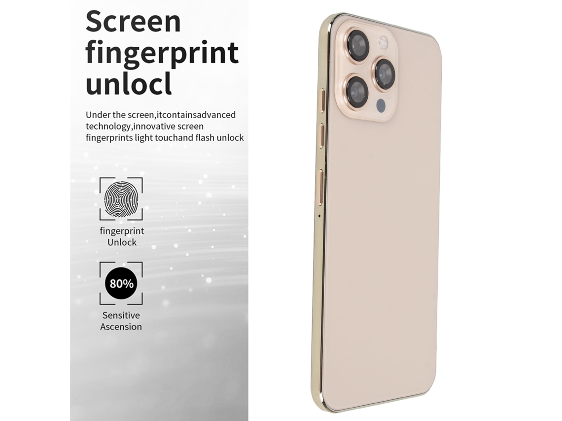 Smartphone 4g Laxiscreed Android 13 Com 8gb Ram E 256gb De Armazenamento