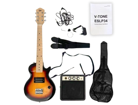 Guitarra Elétrica V Tone Eslp34 Sb 1/2 Les Paul