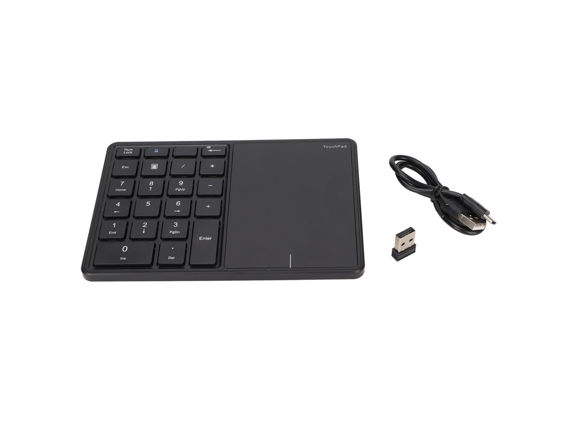 Teclado Numérico Sem Fio LAXISCREED 2.4g Usb c