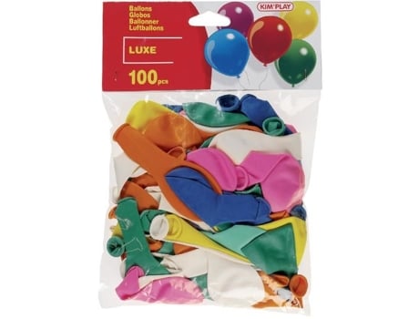 Kimplay 100 Bolas Infláveis Multicoloridas Variadas Kim Play