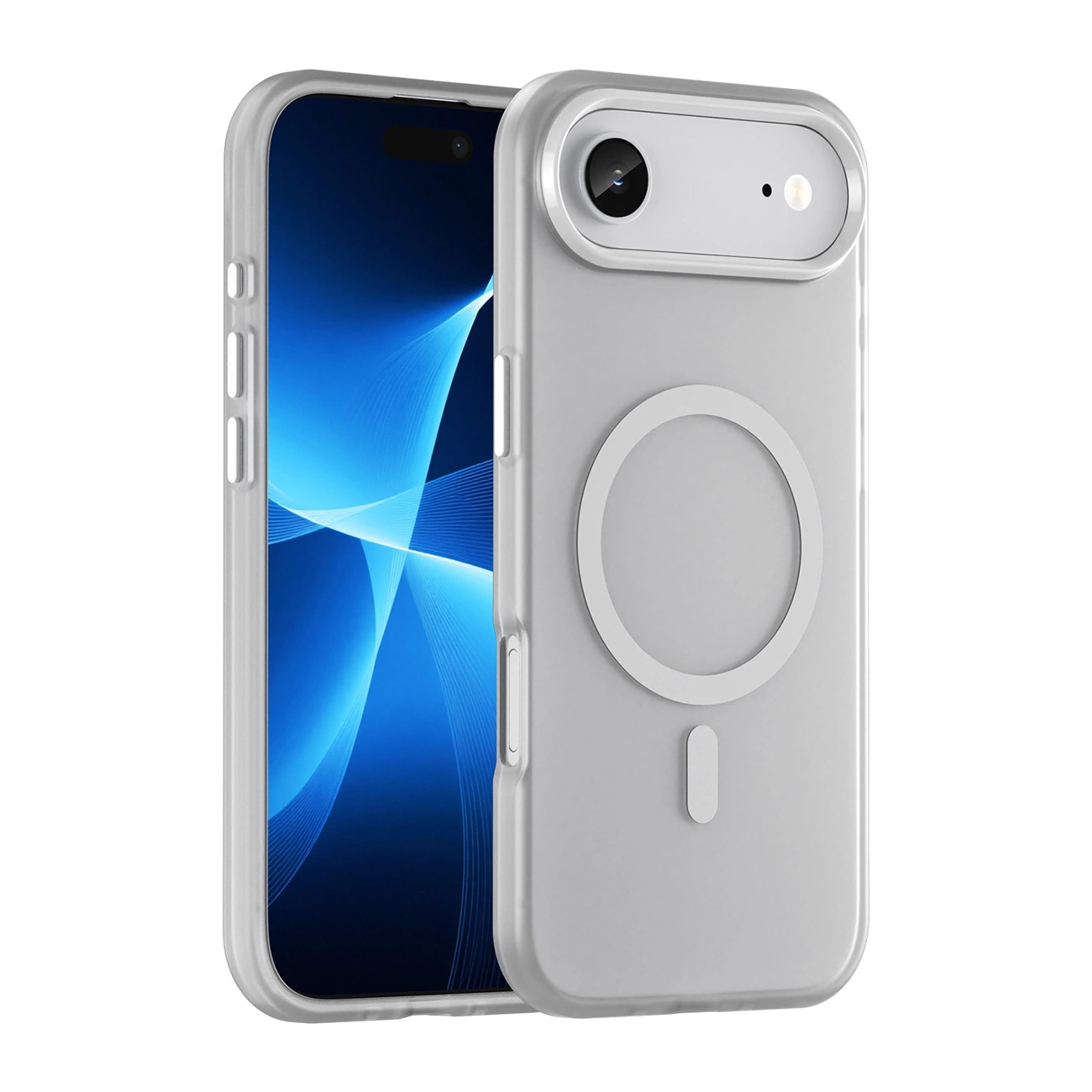 Capa Abrasiva Magnética Hurtel Para Iphone 17 Air Compatível Com Magsafe