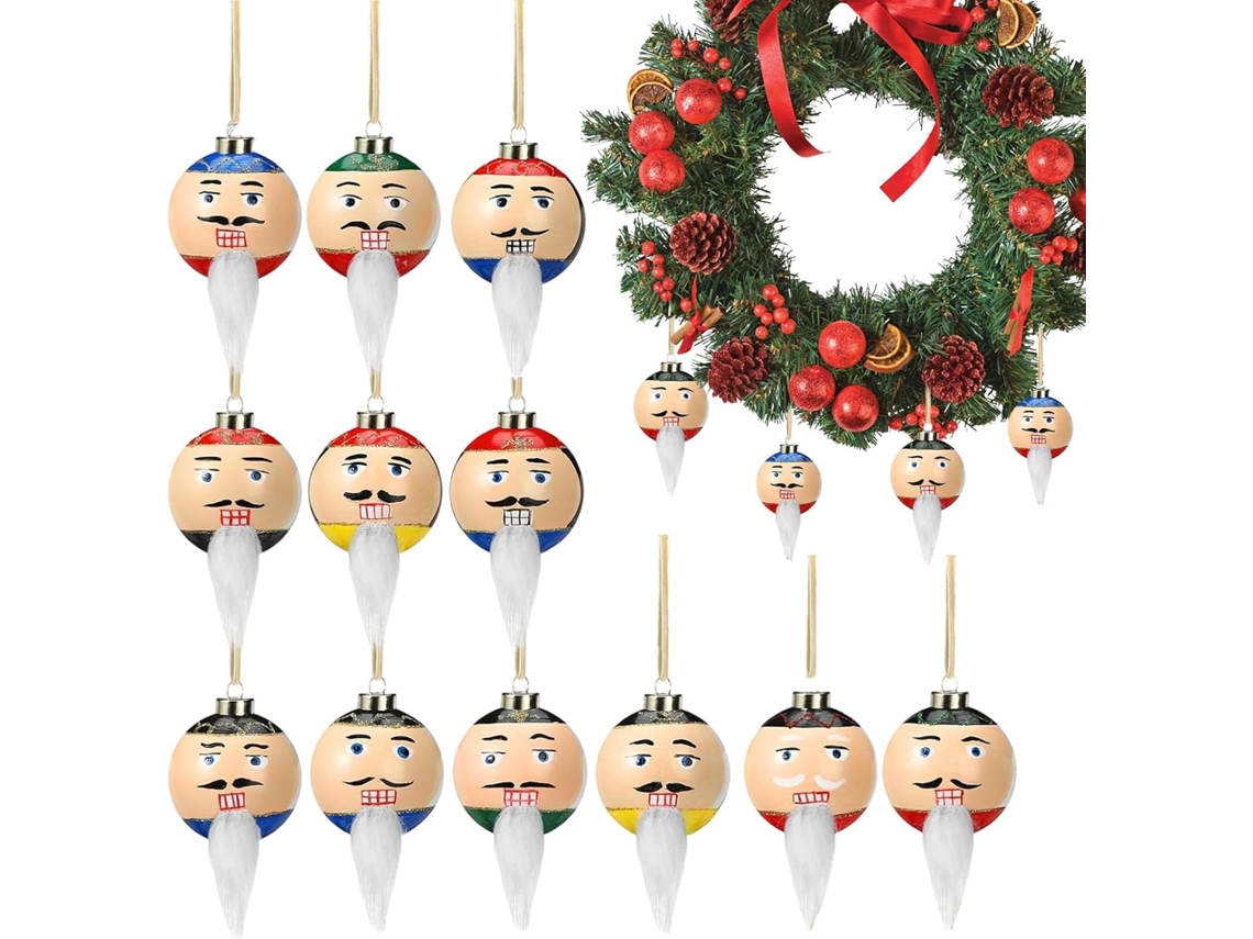 Bolas De Natal De Vidro Com Cordão | Bolas