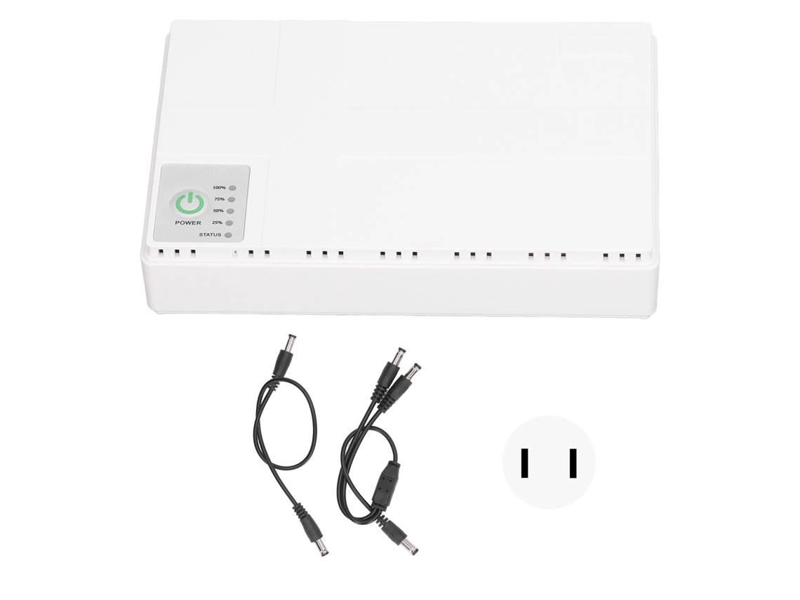 Ups Ininterrumpível Mini 8800mah Bateria Backup 5v 9v 12v 15v 24v Poe Para Câmera Router Plug Us