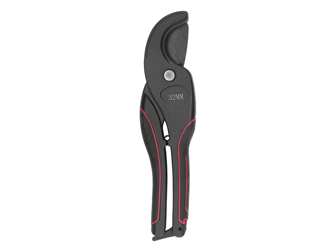 Cortador De Tubos Pvc De Acción De Trinquete Com Fechamento Automático, Lâmina Substituível Para Cpvc, Pex E Mangueira De Borracha 0-32
