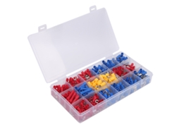 Kit De Conectores De Fio Laxiscreed Com Terminais De Cravar Para Uso Industrial