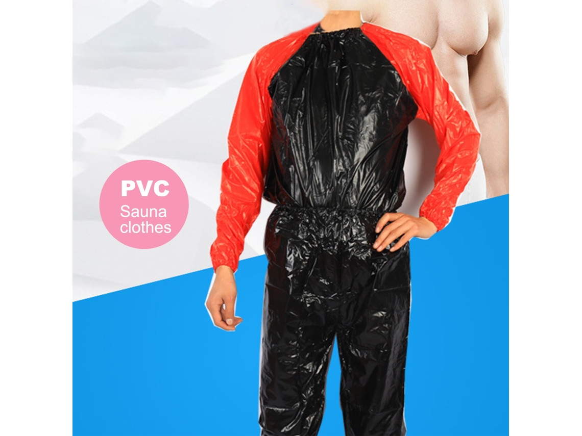Roupa de sauna impermeável em PVC