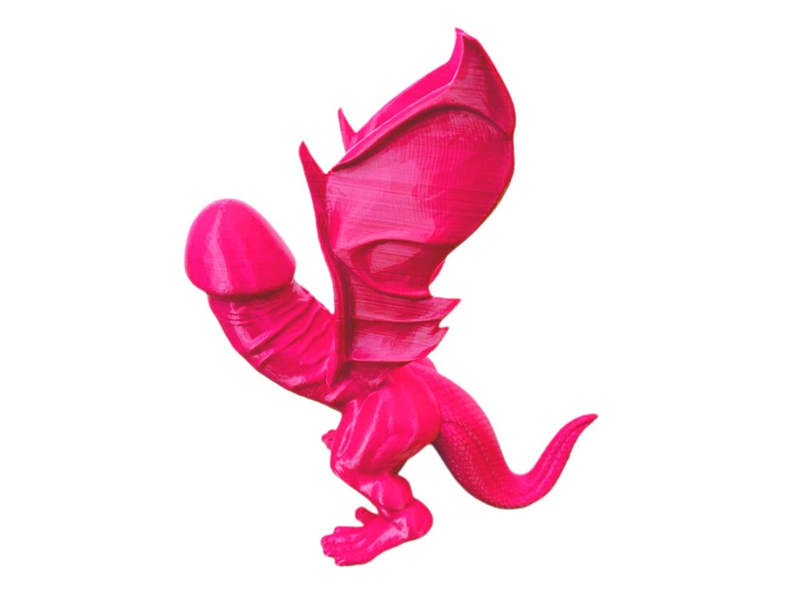 Ornamento de Dinossauro em Resina, 15cm | S/MARCA