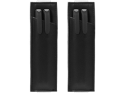 Conjunto De 2 Elásticos Ajustáveis Para Canetas Com Capa Dura Em Couro Pu, Ideais Para Cadernos E Agendas.