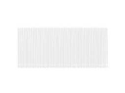 Conjunto 1 Cortina De Renda Vidaxl Branco Poliéster (245 X 900 Cm)