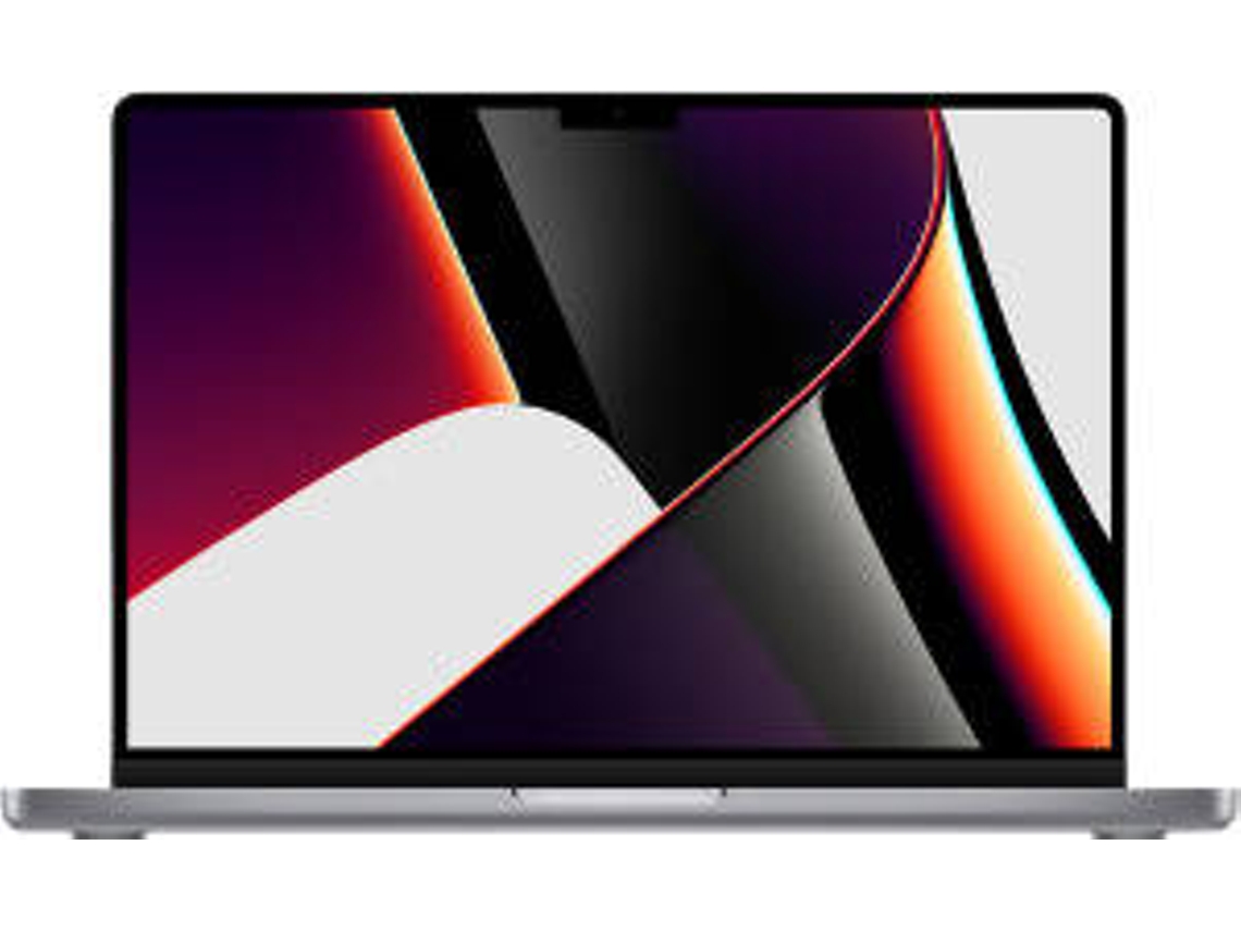 Macbook Pro APPLE Cinzento Sideral (14'' - Apple M1 Pro 8-core - RAM: 32 GB - 1 TB SSD - GPU 14-core)