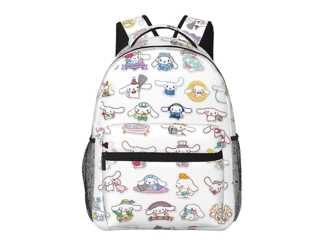 Mochila De Estudante Cinnamoroll D275, Leve E Durável, À Prova Dágua E Com Alça De Ombro Ajustável E275 Olysi Shop
