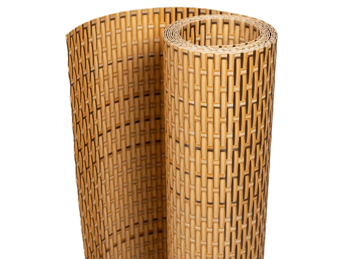 Balcony Screen, Balcony Screens Vidaxl Marrom Rattan / Vime (400 X 100 Cm)