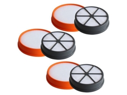 3 pacote tipo 90 filtros kit para filtros de substituição vax premium pré & pós motor hepa filtro conjunto para filtro de vácuo vax