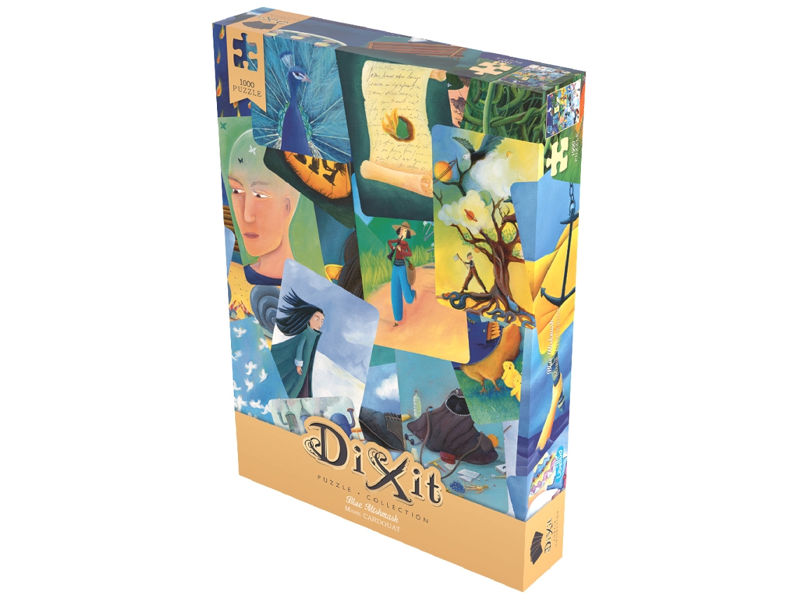 Puzzle LIBELLUD Dixit Puzzle Collection: Blue Mishmash  (Idade Mínima Recomendada: 14 anos - 1000 Peças)
