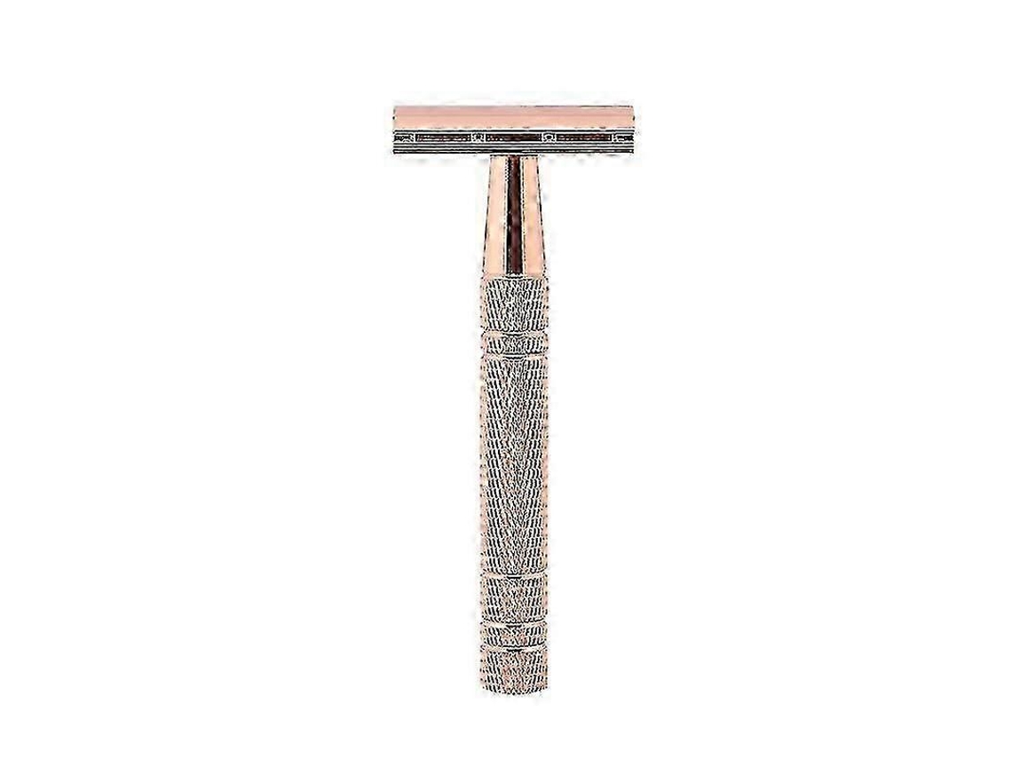 Aparelho De Barbear Feminino Em Ouro Rosa Com Suporte Aparelho De Barbear Feminino Em Metal Aparelho De Barbear De Segurança Hengjian