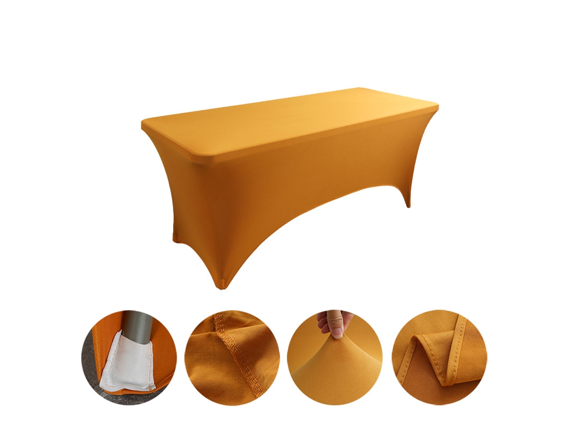 Toalha de Mesa DIGITALLAB Poliéster ideais para Casamentos, Bares, Artesanato e Exposições (153x75x75 Cm)