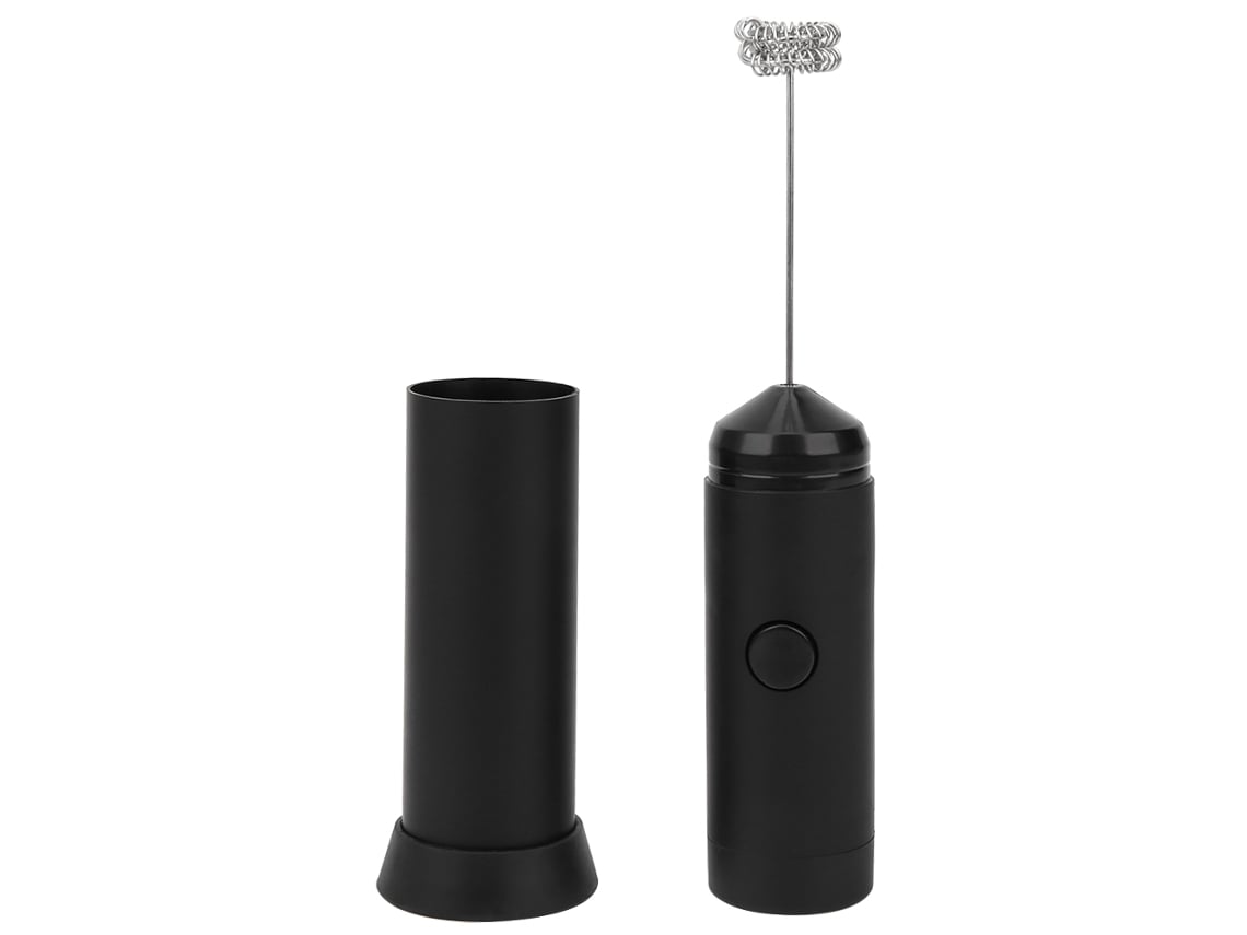 ESPUMADOR ELÉTRICO DE LEITE AQUAFORGE portátil, aço inoxidável, com suporte, para café, ovos
