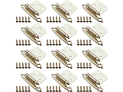 Dobradiças Para Armários, Pacote Com 12 Peças, Em Aço Laminado A Frio, Com Mola, Para Móveis, Armários E Guarda Roupas