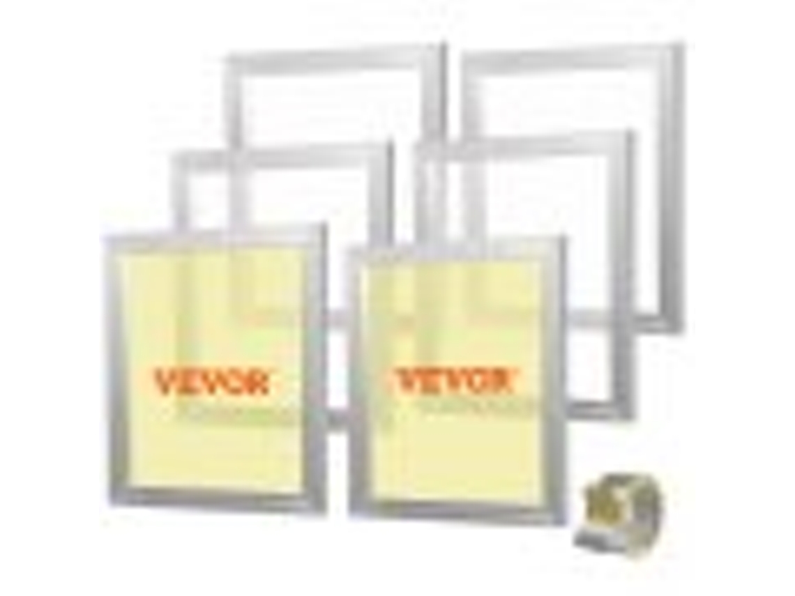 VEVOR Kit de Serigrafia Moldado para Serigrafia 18 X 20 Polegadas. 160 Malha 6 Peças