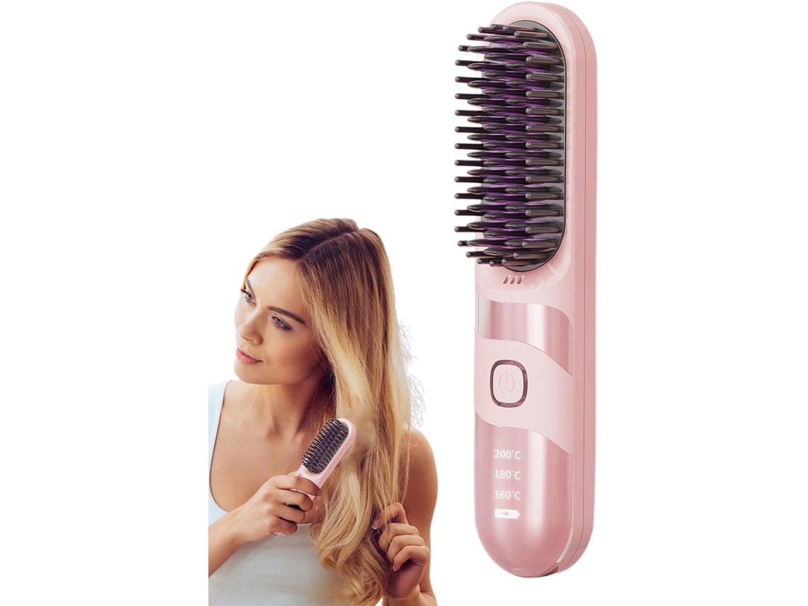 Prancha De Cabelo Recarregável
