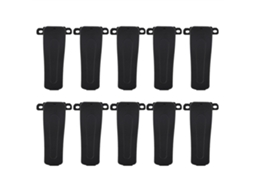 Aetheria 10pcs Clip de Cinto para Walkie Talkie Baofeng Bf 888s Bf 666s Bf 777s Retevis H777 H 777