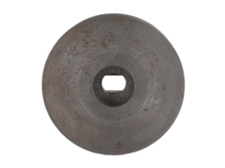 Polia De Correia De Motor Aço 12x17mm Sulco Único Buraco H Para Motor De Corrente Contínua Com E Sem Escova 17mm