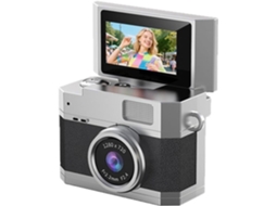 Mini Câmera Digital 1080p com Tela Articulada para Selfies de 0,96 Polegadas e Sensor Ccd Retrô. SFUSHOS