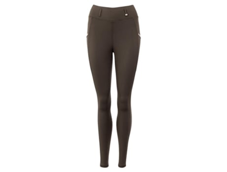 Leggins de Mulher para Equitação BR EQUITATION Full Grip Mitzy Bege (44)