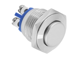 Interruptor Push button Metal Impermeável Auto resetar