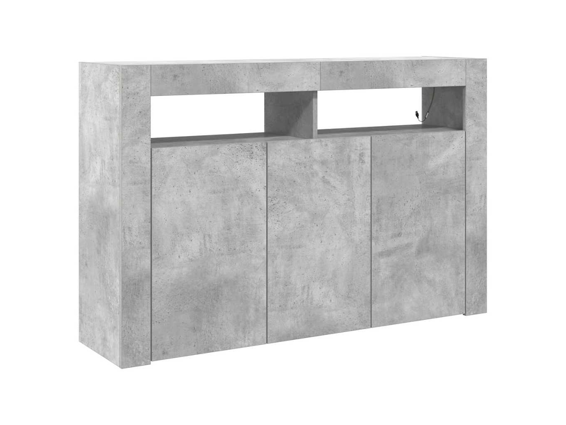 Buffet Cinzento 116 X 30 X 75 Cm Madeira Processada MAISON EXCLUSIVE