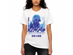 Rockinstone Pumpkinhead Movie Kanji Poster White Adult T-shirt Size:s