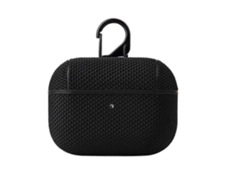 Capa protetora de tecido para fones de ouvido com gancho para AirPods Pro GIECY