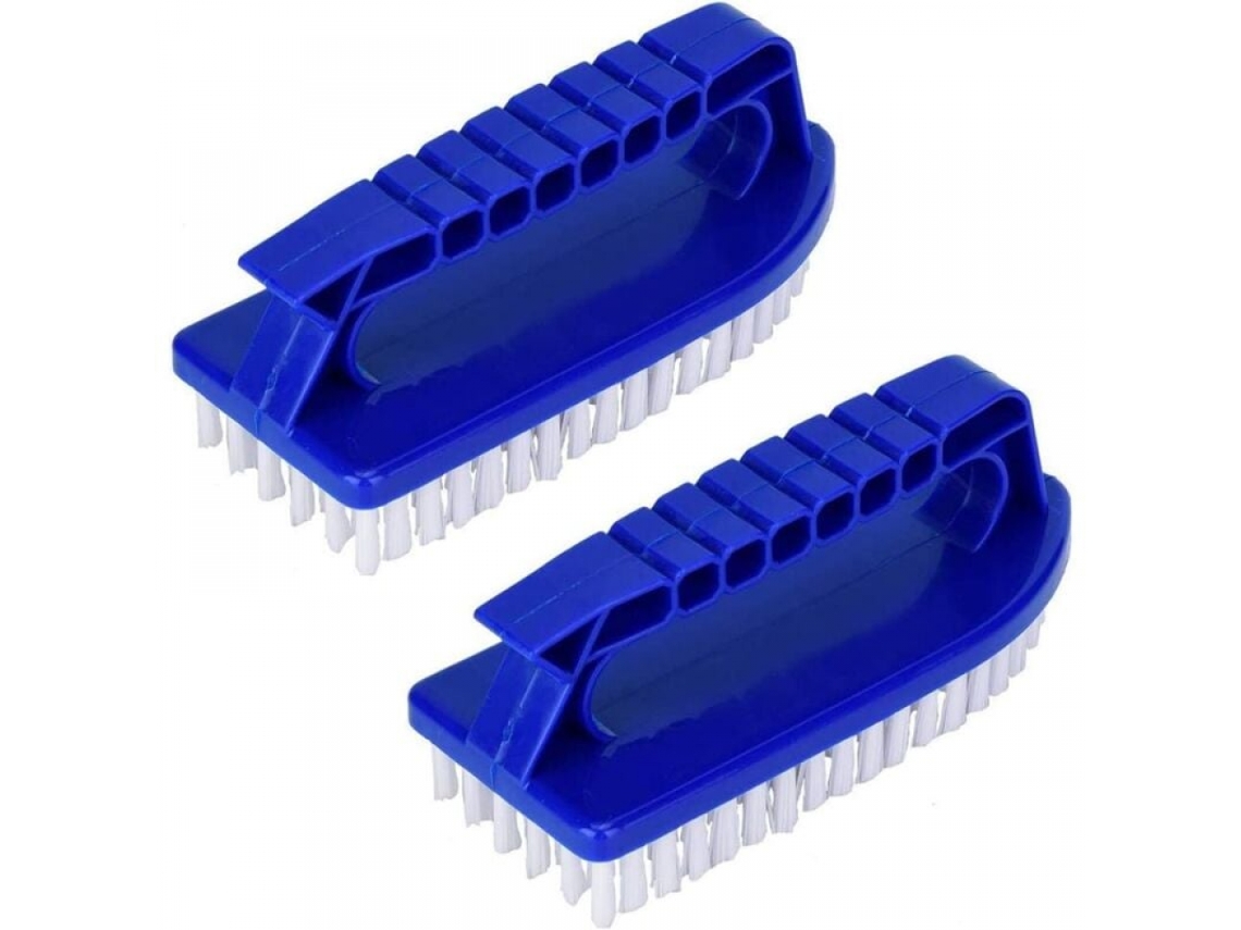 2 Escovas de Limpeza AQUAFORGE plástico para piscina paredes fundo degraus e azulejos