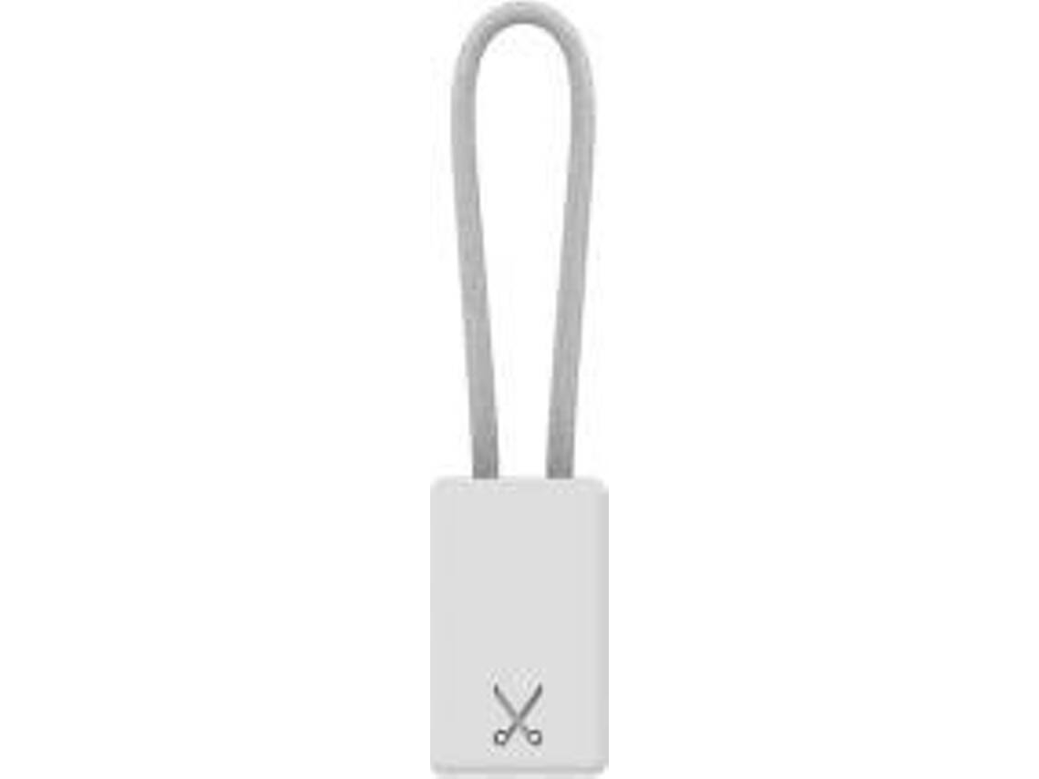 Cabo PHILO Keychain (USB - Lightning - 0.2m - Branco)