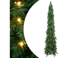 Vidaxl Árvore De Natal Artificial Pré-iluminada Com 130 Luzes Led