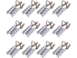 Conjunto De 15 Suportes Reutilizáveis Para Extensões De Unhas Em Alumínio Prateado