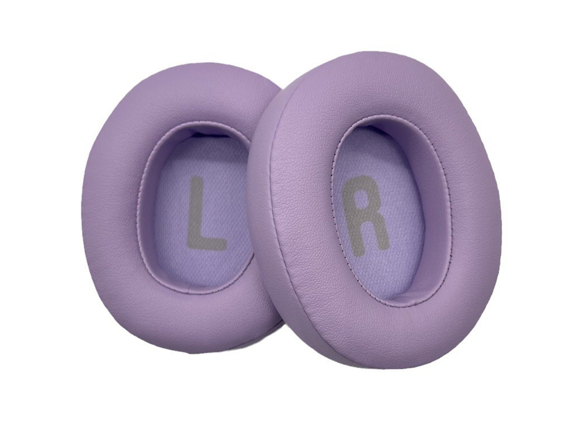 Almofadas Zruxe Para Auscultadores Jbl Tune 700bt/710bt/720bt/770nc (par, Espuma Com Memória, Roxo)