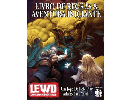 Livro Lewd Dungeon Adventures Livro De Regras amp Aventura Iniciante Um Jogo De Role Play Adulto Para Casais de Phoenix Grey (Inglês)